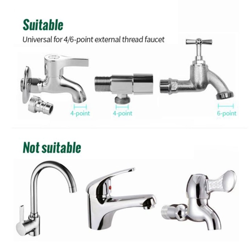 Single outlet programmable hose faucet timer, lazy plant watering timer, outdoor garden automatic dripper