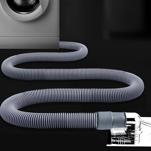 6.56 pi Trousse d'extension de tuyau d'évacuation de la laveuse pour laveuse ondulée flexible de vidange de lave-vaisselle
