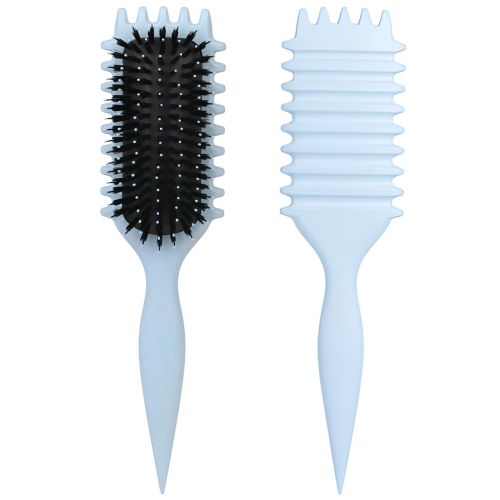 Curling Brush Tension-Free Styling Brush Unisex Styling Curling Brush for Custom Hair Styles
