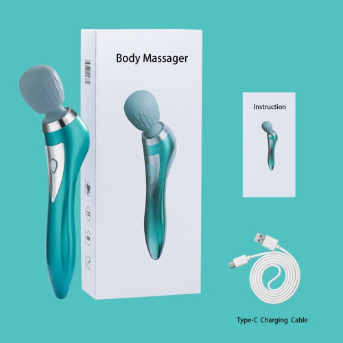 Portable Handheld Massager, Cordless Fan Vibration Massager for Full Body Massage