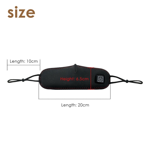 Red Light Therapy Heated Nose Mask, Rechargeable Hot Compress Nose Mask Relieves Rhinitis and Nasal Congestion