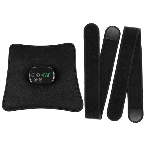 Red Light Therapy Belt, Multifunctional Heating Massage Knee Pad, LED Infrared Leg Light Therapy Pad for Pain Relief