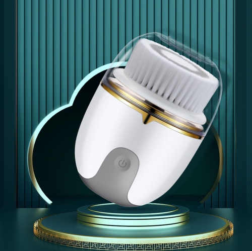 Electric Facial Cleanser Waterproof Cleansing Brush, Multifunctional Face Wash Brush Facial Cleansing Beauty Instrument