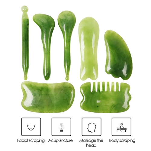 Ensemble de planche à gratter, dispositif universel de traction musculaire pour tout le corps, artefact de beauté faciale pour soulever et amincir