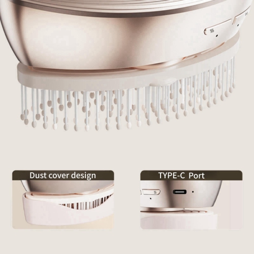 Electric Scalp Massage Comb, Portable Vibration Scalp Massager, Essential Oil Mist Comb for Nourishing Hair