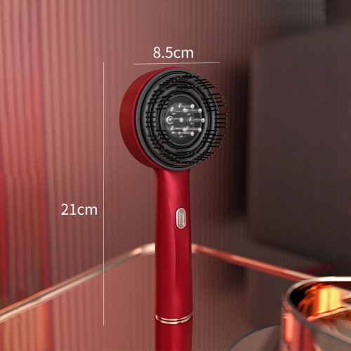 Red Light Massage Comb Electric Scalp Massage Comb Hair Oil Application Comb for Hair Care and Anti-Hair Loss