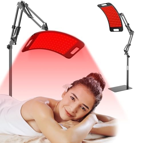 Body Red Light Therapy Lamp, Infrared Red Light Therapy Lamp with Stand, Home Light Therapy Device