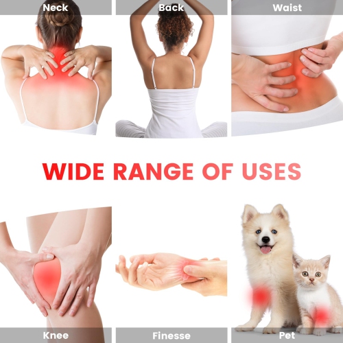 Body Red Light Therapy Lamp, Infrared Red Light Therapy Lamp with Stand, Home Light Therapy Device