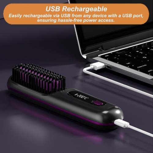 Fer plat portatif, fer plat miniature rechargeable USB sans fil pour les voyages et la maison