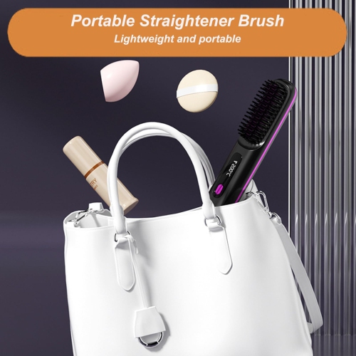 Fer plat portatif, fer plat miniature rechargeable USB sans fil pour les voyages et la maison