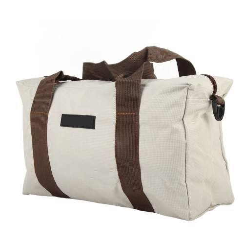 Sac à outils à grande ouverture étanche à grande capacité de roulement Matériel de rangement Étui en toile Sac à main 20&nbsp;po gris