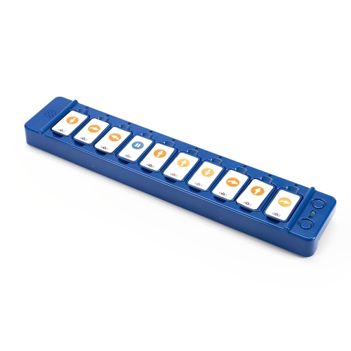 Blue Bot TacTile Reader and Standard Tile Pack Bundle, Educational STEM Teaching Learn Coding Floor Robotics