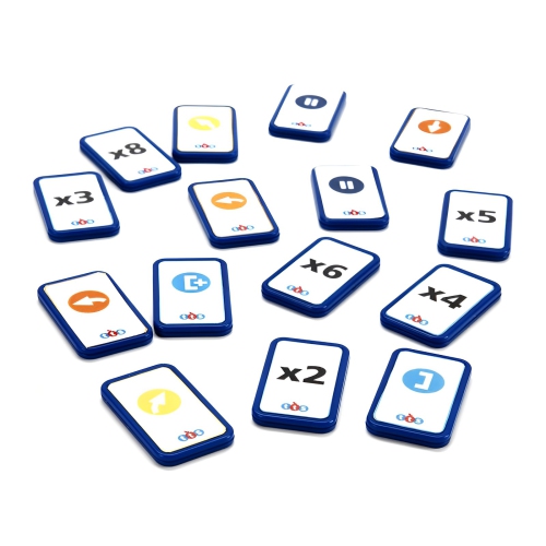 Blue Bot TacTile Reader and Standard Tile Pack Bundle, Educational STEM Teaching Learn Coding Floor Robotics