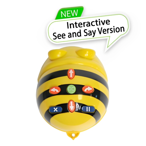 TTS Bee-Bot Robotics See & Say Version Group Set with 3 Floor Activity Mats & A5 Sequence Cards