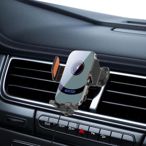 Wireless Car Charger Mount , 360-Degree Rotatable Multifunctional Phone Mount,Portable Phone Wireless Car Charger, Cell Phone Mount for Commuting