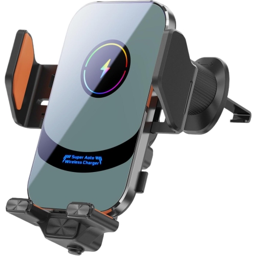 Wireless Car Charger Mount , 360-Degree Rotatable Multifunctional Phone Mount,Portable Phone Wireless Car Charger, Cell Phone Mount for Commuting