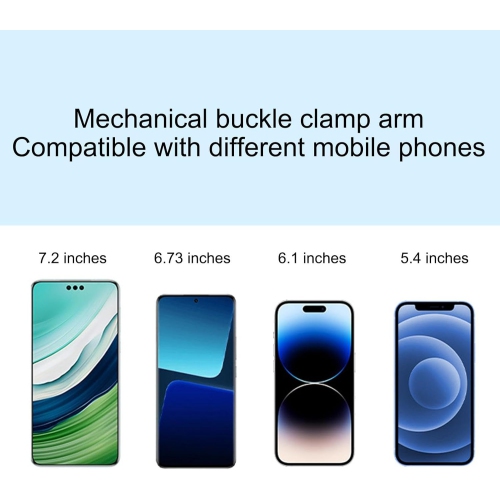 Wireless Car Charger,15W Wireless Charger Phone Holder,Car Charger Holder, 360-Degree Rotation Wireless Car Charger Mount(Double hook clip)