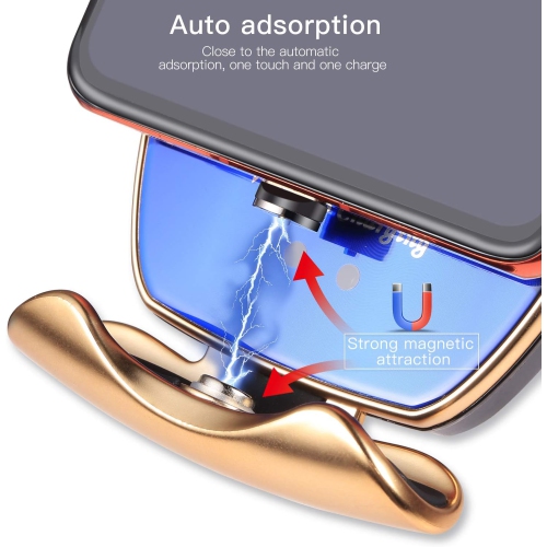 Support de chargement sans fil pour l'auto, support de chargement d'air pour téléphone de voiture Qi Auto Clamping pour iPhone/Samsung