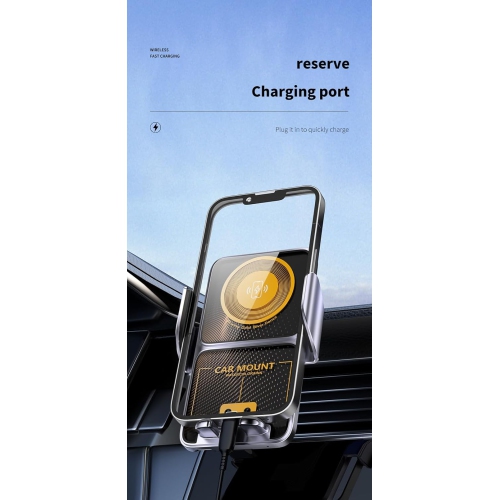 Wireless Car Charger, Car Mount Wireless Charger, Auto Clamping, Air Vent Holder Included, Phone Charger for Car, Wireless Charger for car