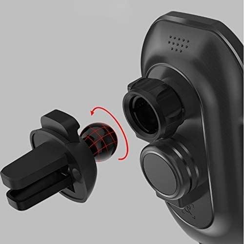 Wireless Car Charger, Auto-Clamping Phone Mount, Fast Charging, Qi Technology, Air Vent Holder Compatible with iPhone/Samsung Galaxy(Gold)
