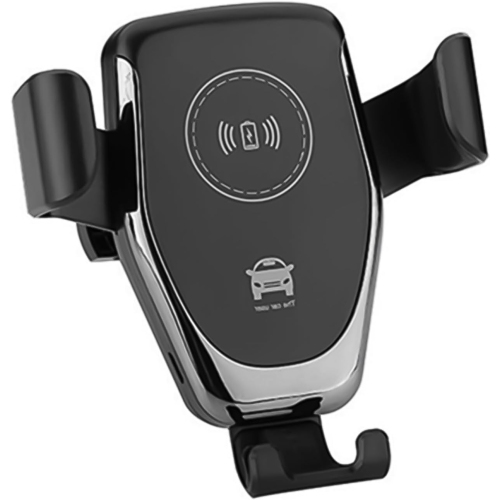 10W Car Wireless Charges Automatic Car Phone Holder for 4-6.4inch Mobile Device Fast Charging Station, Black