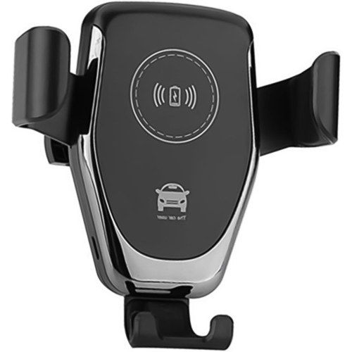 10W Car Wireless Charges Automatic Car Phone Holder for 4-6.4inch Mobile Device Fast Charging Station, Black