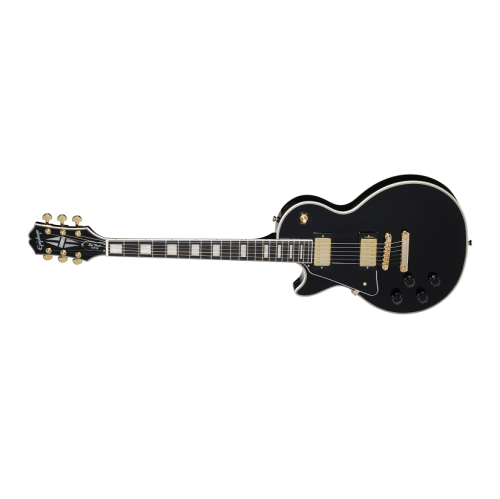 Epiphone Les Paul Custom Electric Guitar with Gigbag - Ebony
