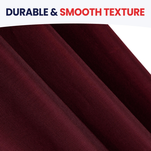 Sacs à lessive en nylon de lin canadien, 24 x 36 po, paq. 2, range-tout à cordon de serrage en tissu étanche durable, panier à linge, rouge