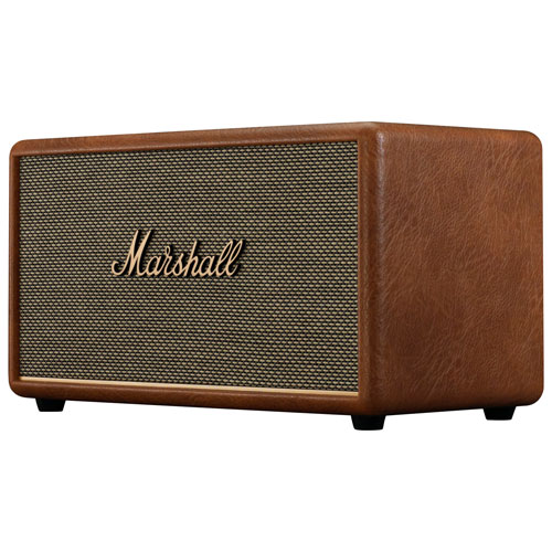Haut-parleur Bluetooth sans fil Stanmore III de Marshall - Brun