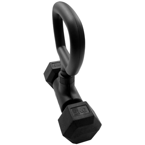 Dumbbell Converter - Transforms Dumbbells to Barbell & Kettlebell Sets, Adjustable Weight Bars for Home Gym & Lifting
