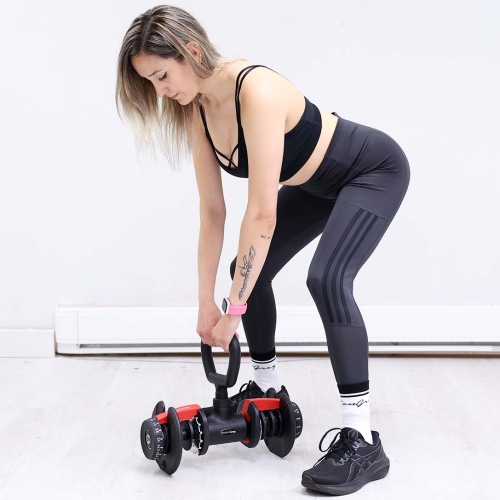 Dumbbell Converter - Transforms Dumbbells to Barbell & Kettlebell Sets, Adjustable Weight Bars for Home Gym & Lifting