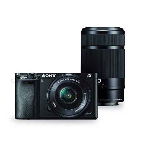 Refurbished - Sony Alpha a6000 Mirrorless Digital Camera with 16-50 mm Lens, 24 MP (White)