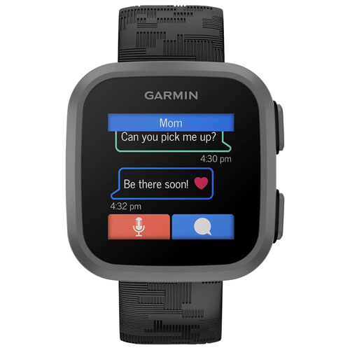 Montre intelligente pour enfants de 33,1 mm Bounce de Garmin - Noir