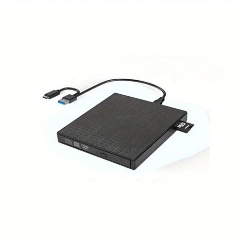 70W Separable Soundbar for TV with ARC/Optical/AUX, Wired & Wireless, Auto Volume Boost + External DVD CD Drive with USB-C/USB 3.0