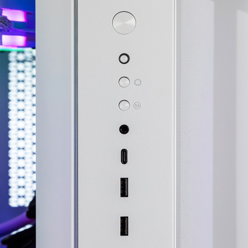 CLX SET Gaming Desktop - Liquid Cooled AMD Ryzen 7 7800X3D 4.2GHz 8-Core Processor, 64GB DDR5 Memory, RTX 5070 12GB GDDR7 Graphics, 2TB SSD, 6TB HDD,