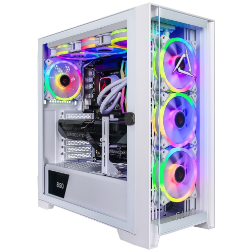 CLX SET Gaming Desktop - Liquid Cooled Intel Core Ultra 9 285K 3.7GHz 24-Core CPU, 64GB DDR5 Memory, RTX 5070 12GB GDDR7 Graphics, 2TB SSD, 4TB HDD,