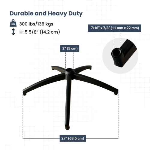 MotionGrey Office Chair Starbase - Black