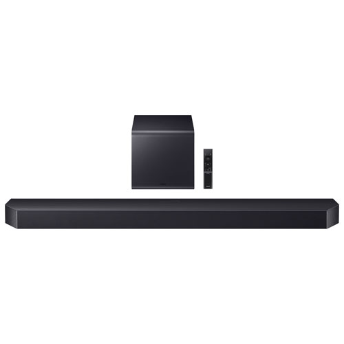 Image 1 de 15.. Barre de son 7.1.2 canaux 546 W HW-Q900F/ZC de Samsung avec haut-parleur d'extrêmes graves sans fil