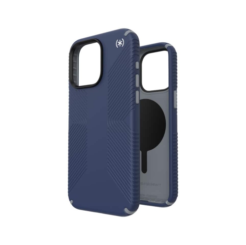 Speck Presidio2 Grip with MagSafe Blue Case - iPhone 6.7 Pro/ iphone 15 Pro Max