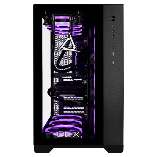 CLX SET Gaming Desktop - Liquid Cooled Intel Core i9 14900KF 3.2GHz 24-Core CPU, 64GB DDR5 Memory, RTX 5070 12GB GDDR7 Graphics, 2TB SSD, 6TB HDD,