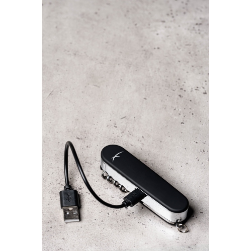 Scout USB Rechargeable Plasma Arc Lighter Electric Multi-Tool Knife Windproof Outdoor Camping Hiking Compact Wearable Lithium-Ion Battery Powered