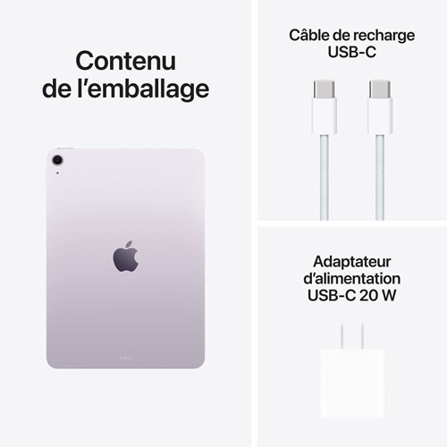 Apple iPad Air M3 11" 512GB with Wi-Fi 6E (7th Generation) - Purple