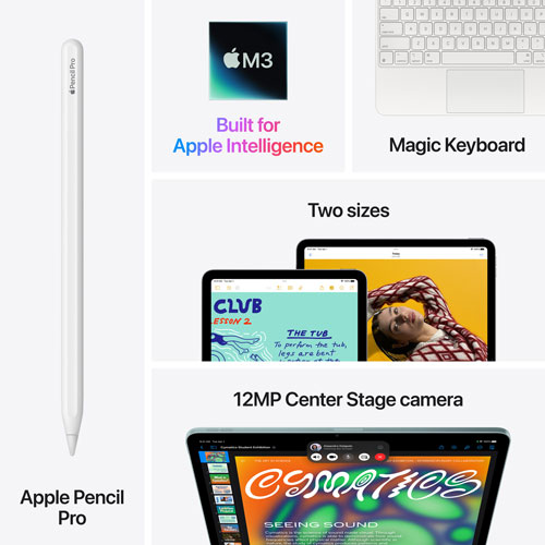 iPad Air M3 po Go avec Wi-Fi 6E d'Apple (7e génération