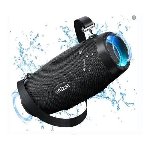 100W Bluetooth Speaker with Deep Bass & 12H Playtime – Portable Subwoofer for Parties | 128GB MP3 Player with FM Radio & HiFi Sound