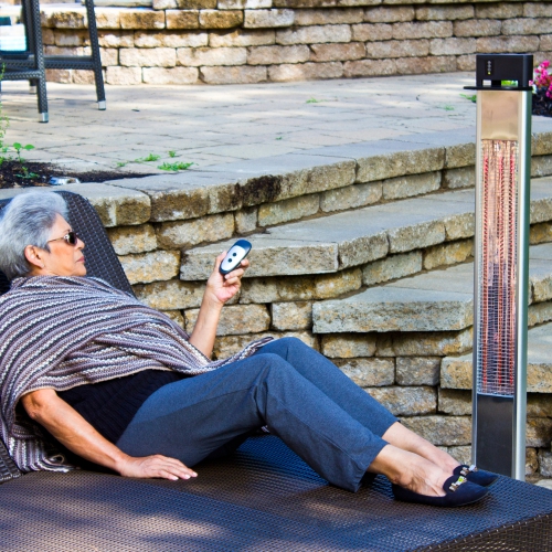 Chaufferette infrarouge autonome d'EnerG+ - 5100&nbsp;BTU