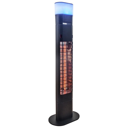 ENER-G PLUS  Energ+ Hea-21848 Freestanding Electric Infrared Heater - 5, 100 Btu - In Black