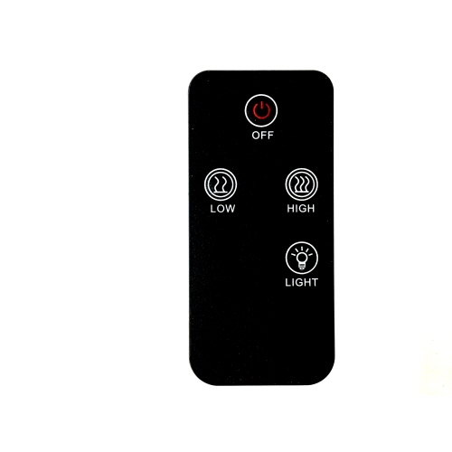 Radiateur de patio infrarouge suspendu de Westinghouse - 5100&nbsp;BTU - Noir