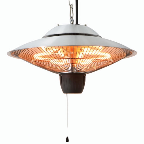 Chaufferette électrique infrarouge suspendue pour l'extérieur d'EnerG+ - 5100&nbsp;BTU