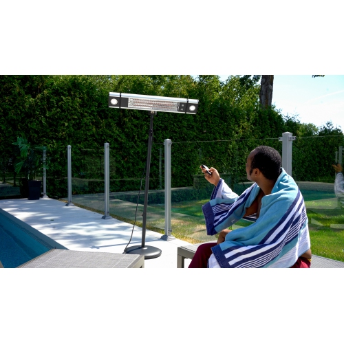 Chaufferette infrarouge autonome d'EnerG+ - 5100&nbsp;BTU