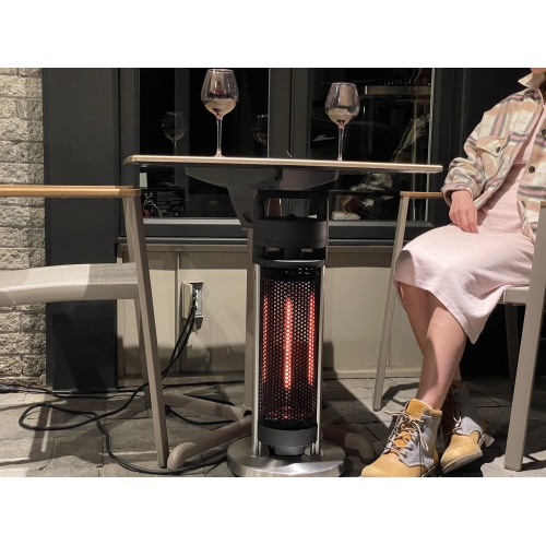 Chaufferette infrarouge de table d'EnerG+ - 3060&nbsp;BTU